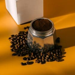 Dark Roast Coffee Grounds